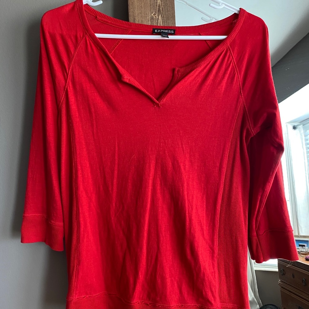 Red Express Women’s Shirt